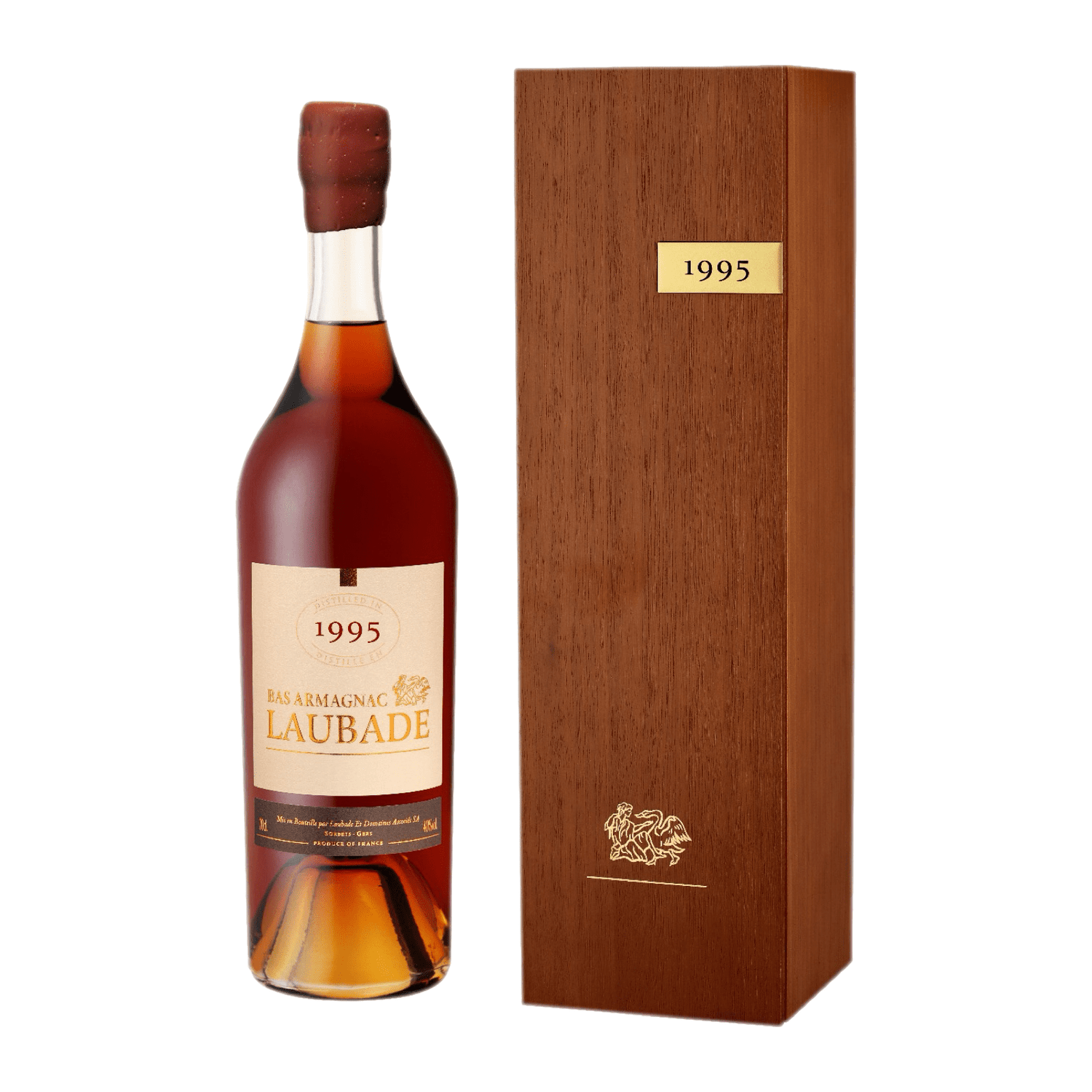 Chateau de Laubade Bas Armagnac Vintage 1995 40% 700ML - Armagnac - Liquor Wine Cave