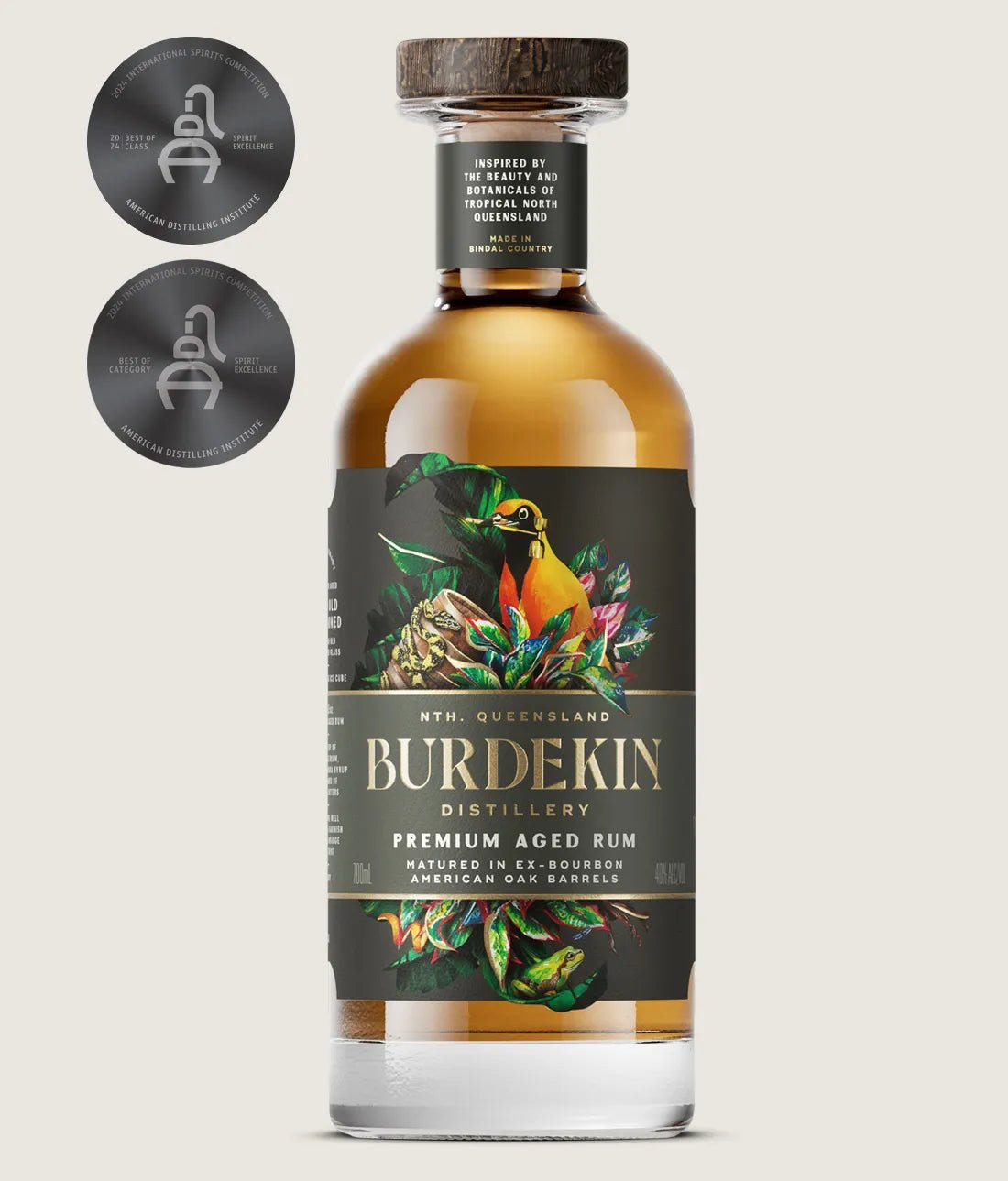 Burdekin Premium Aged Rum 40% 700ml - rum - Liquor Wine Cave