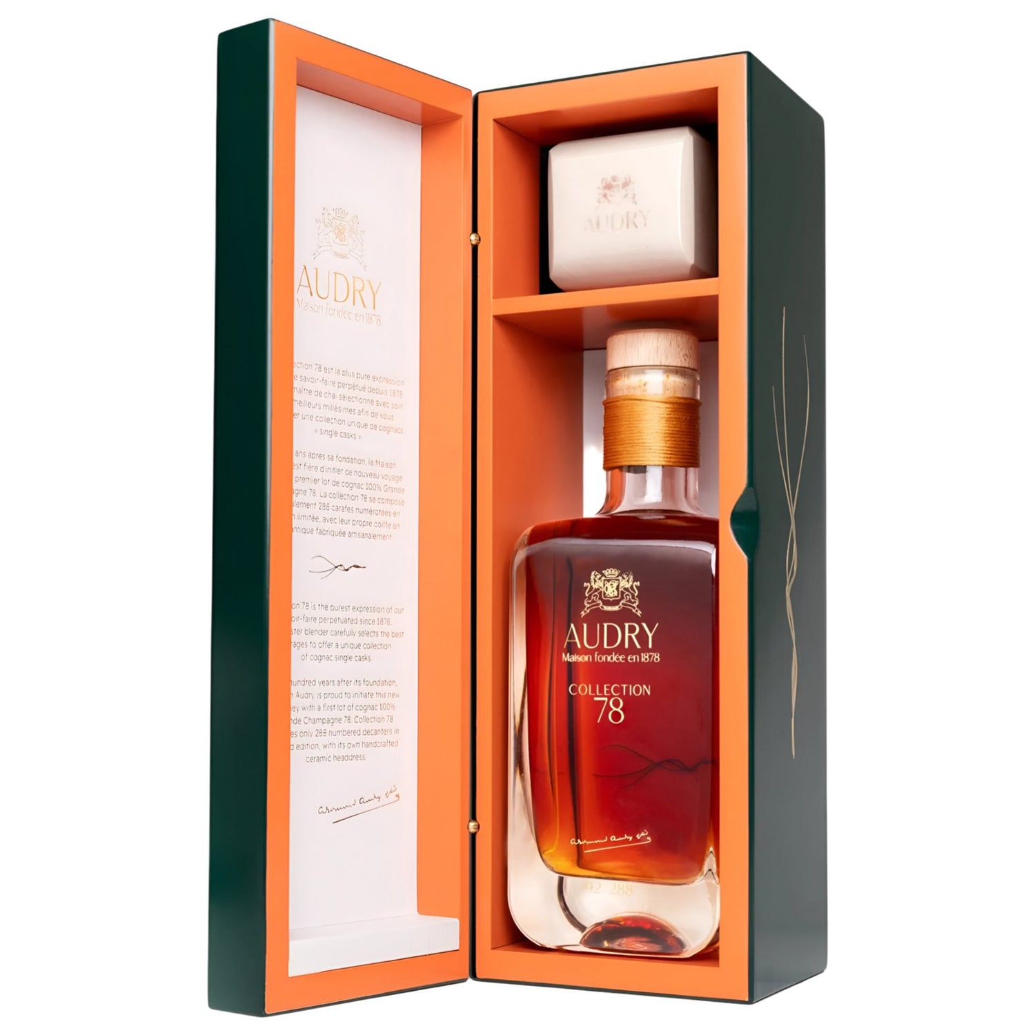 Maison Audry Cognac Grande Champagne COLLECTION 78 49.4% 700ml - Cognac - Liquor Wine Cave