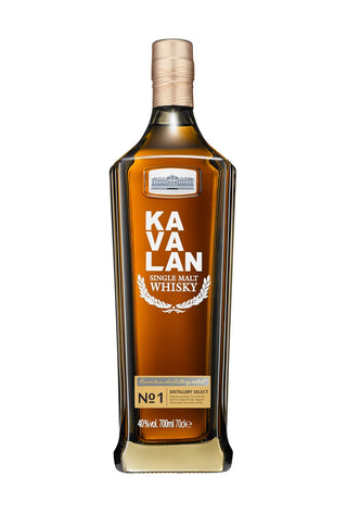Kavalan Distillery Select No.1 Single Malt Taiwanese Whisky 40% 700ml