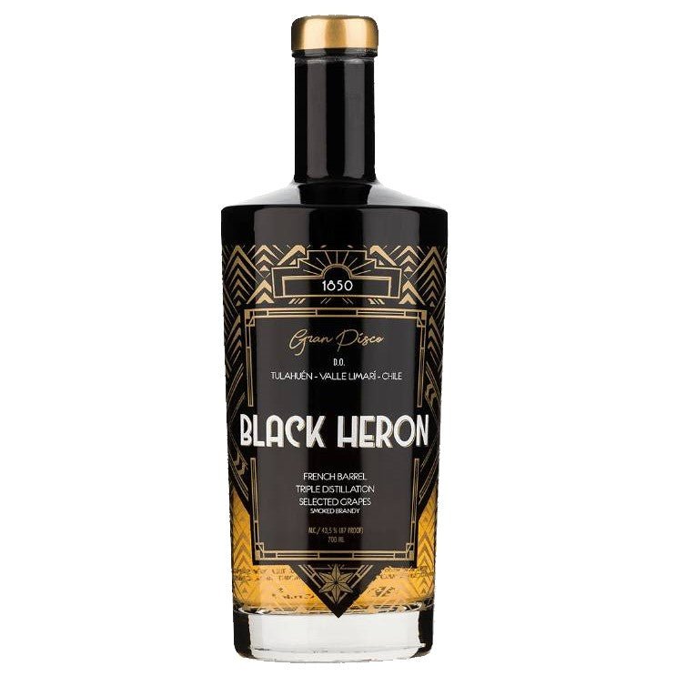 Pisco Ultra Premium Black Heron 43.5% 700mL - Pisco - Liquor Wine Cave