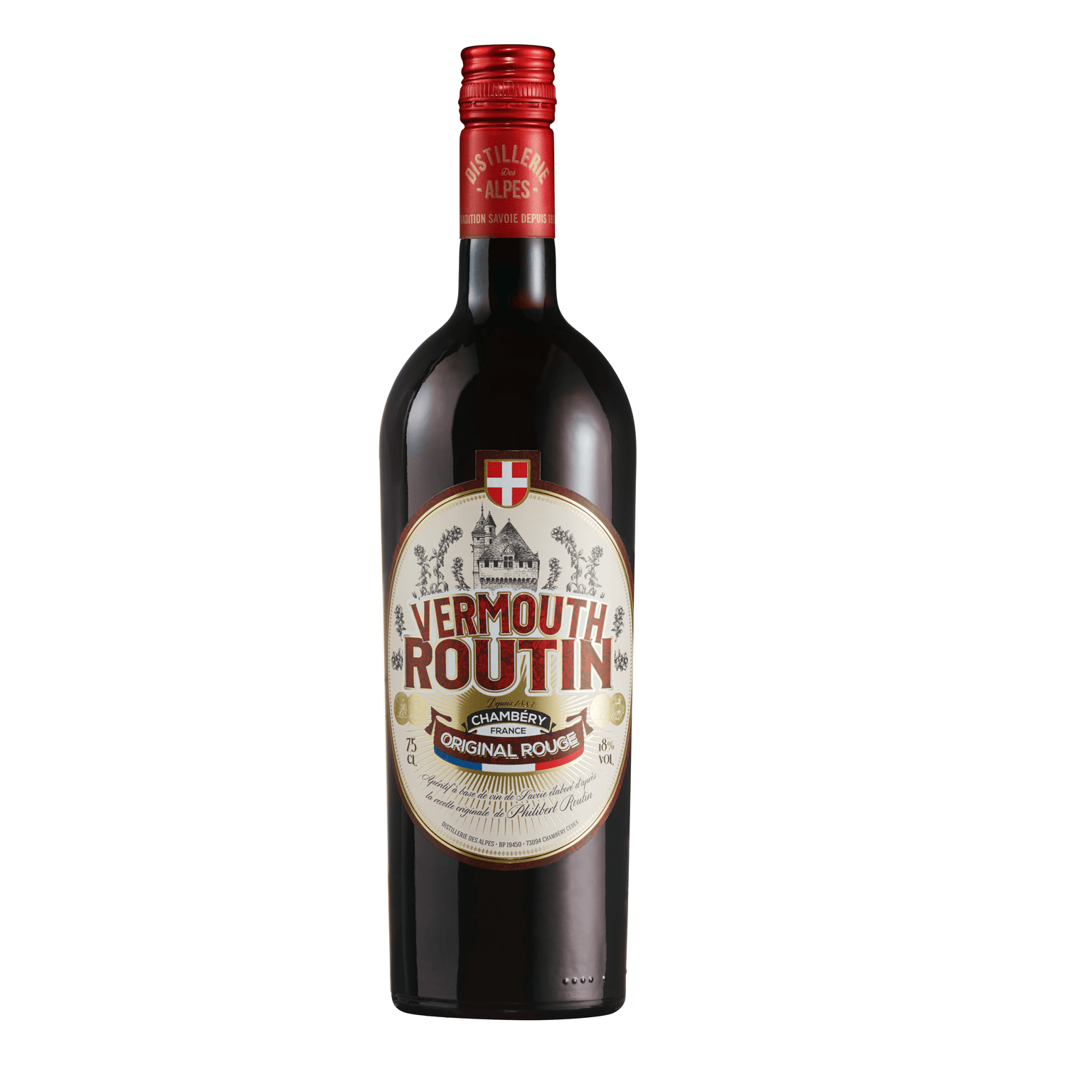Routin Red Vermouth 16.9% 750ML - Vermouth - Liquor Wine Cave