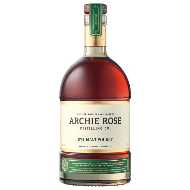 Archie Rose Rye Malt Whisky 700ml - Whisky - Liquor Wine Cave
