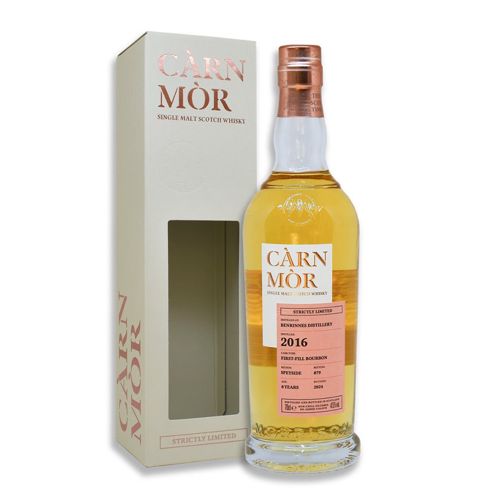 Benrinnes 8 Year Old 2016 (First-Fill Bourbon) Carn Mor Strictly Limited Scotch Whisky 700ml - Scotch Whisky - Liquor Wine Cave