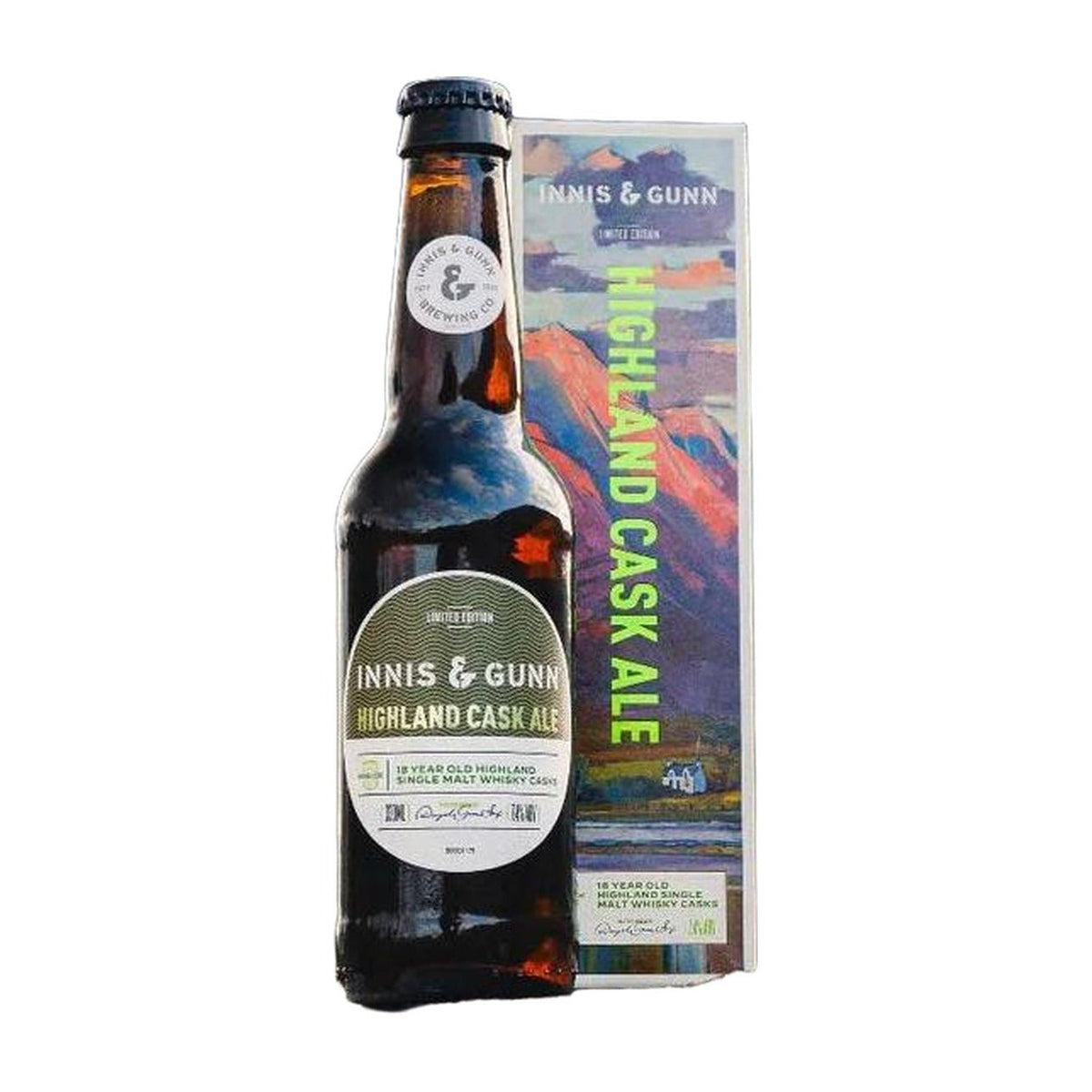 Innis & Gunn 'Highland Whisky Cask' 2025 LE Scottish Ale 330mL - beer - Liquor Wine Cave