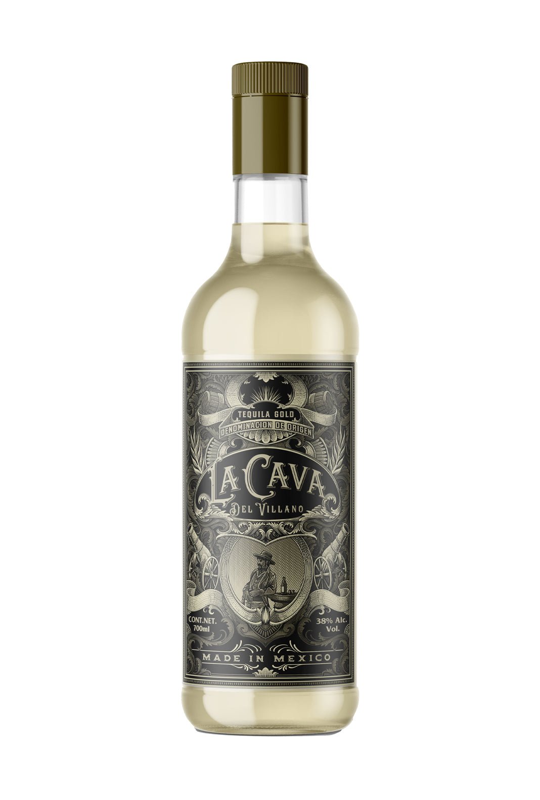 La Cava del Villano Gold Tequila 38% 700ml - Tequila - Liquor Wine Cave