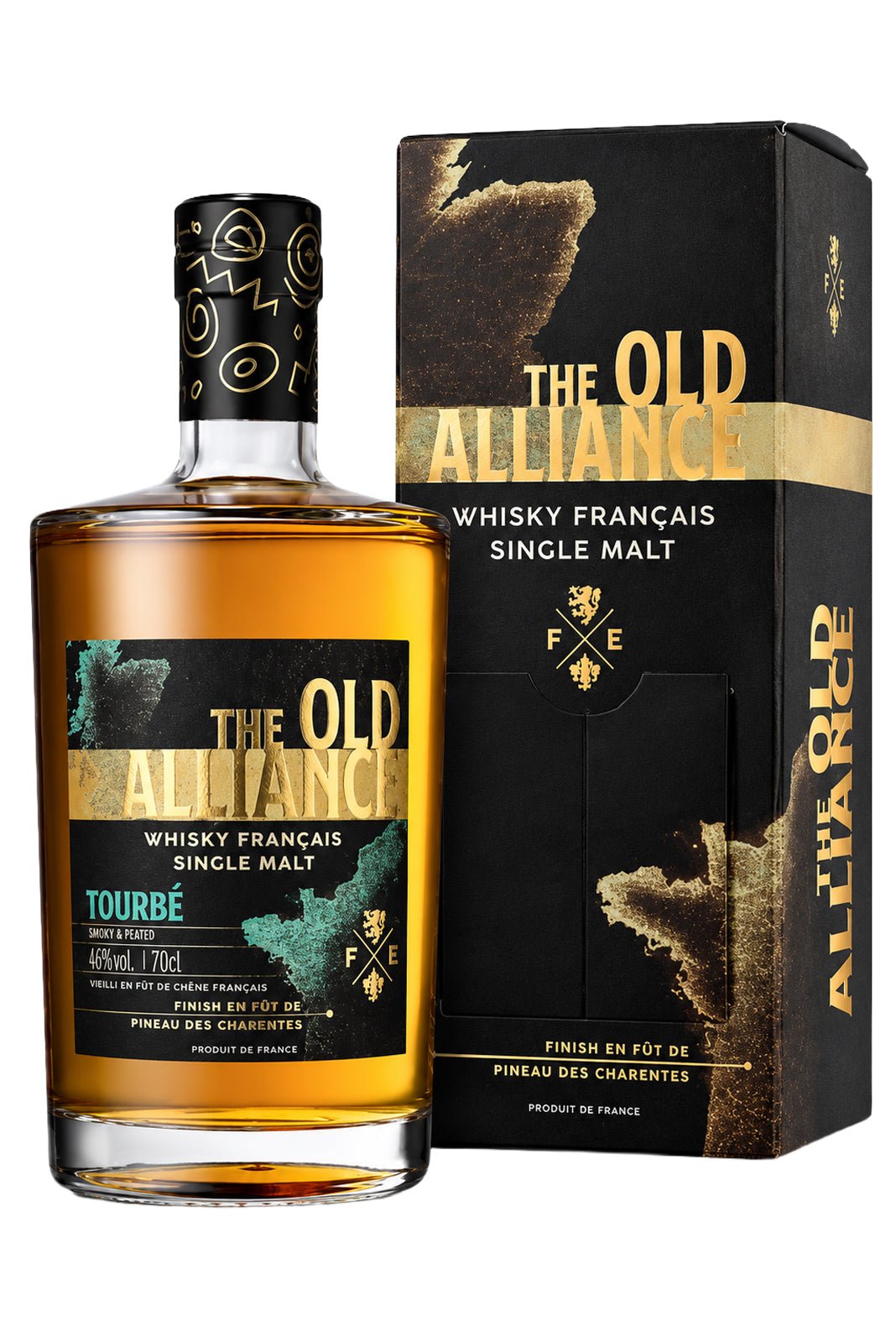 Mery Melrose Whisky Old Alliance Tourbe 46% 700ml
