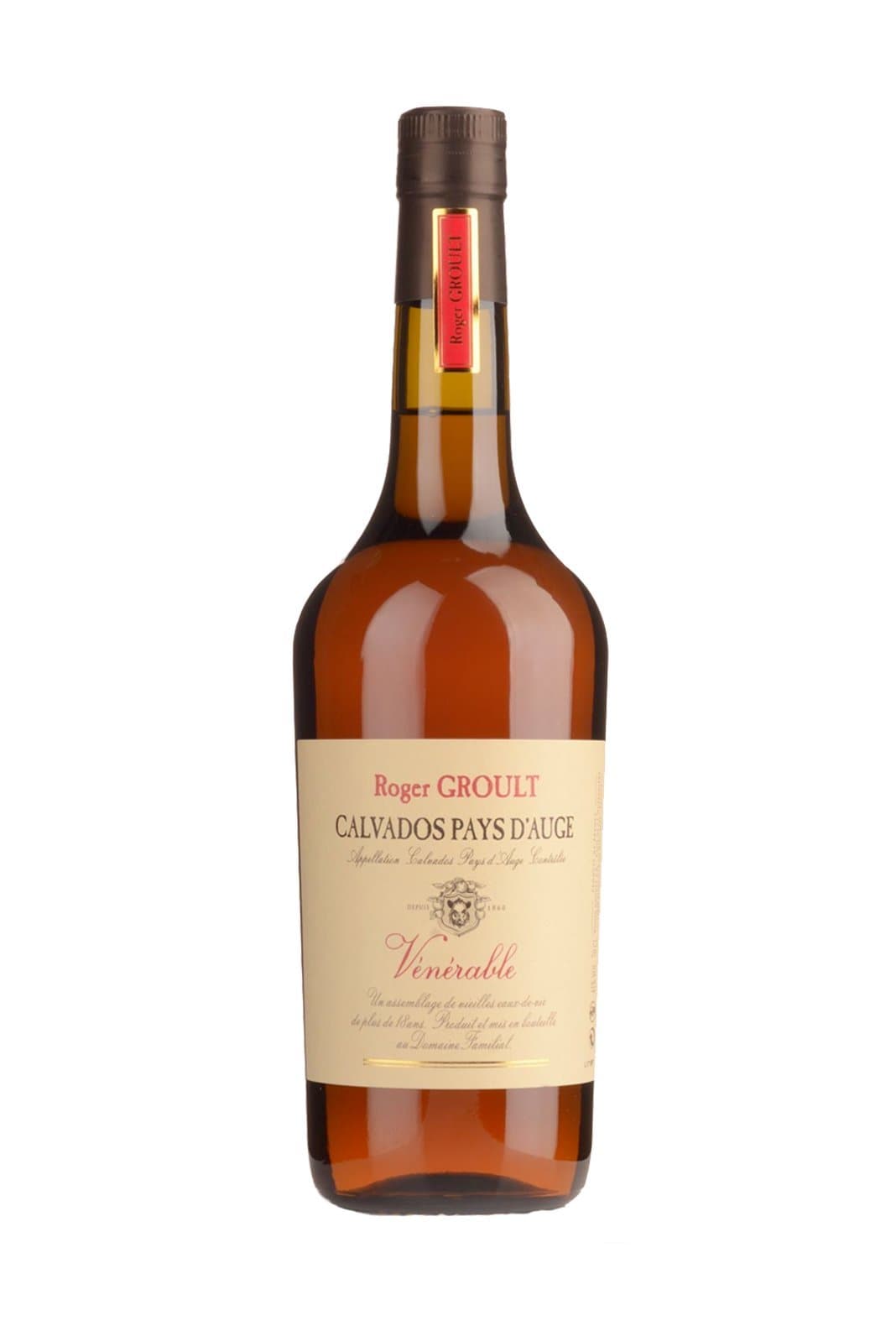 Roger Groult Calvados Pays D'Auge Venerable 18 years 41% 700ml
