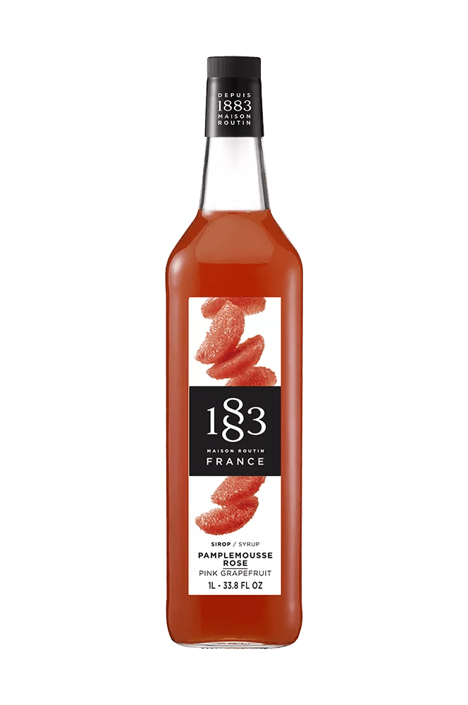 1883 Routin Pink Grapefruit Syrup 1 litre - Syrups /Cordials - Liquor Wine Cave