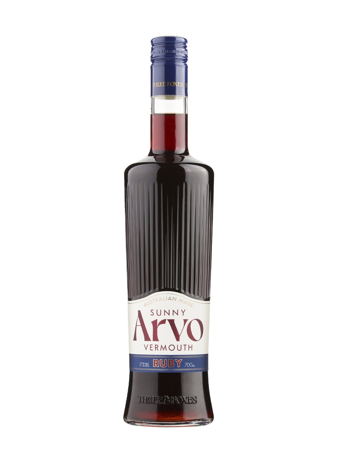 Three Foxes Sunny Arvo Ruby Vermouth 17% 700ml - Vermouth - Liquor Wine Cave