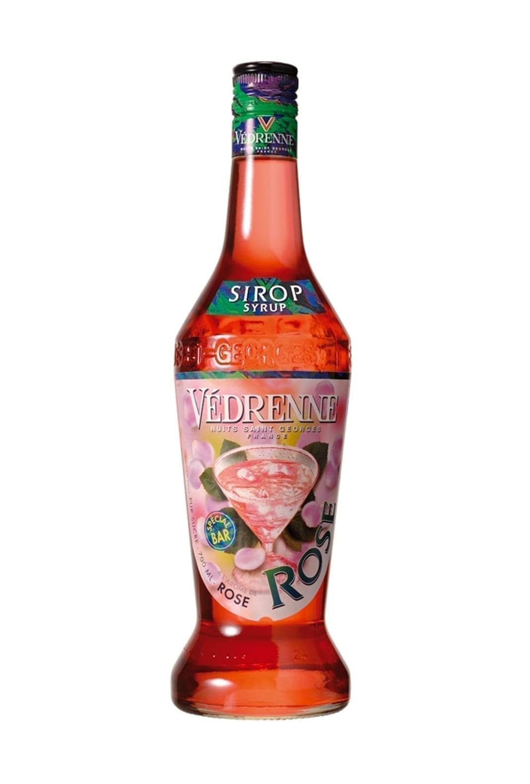 Vedrenne Sirop de Rose (Rose cordial) 1000ml