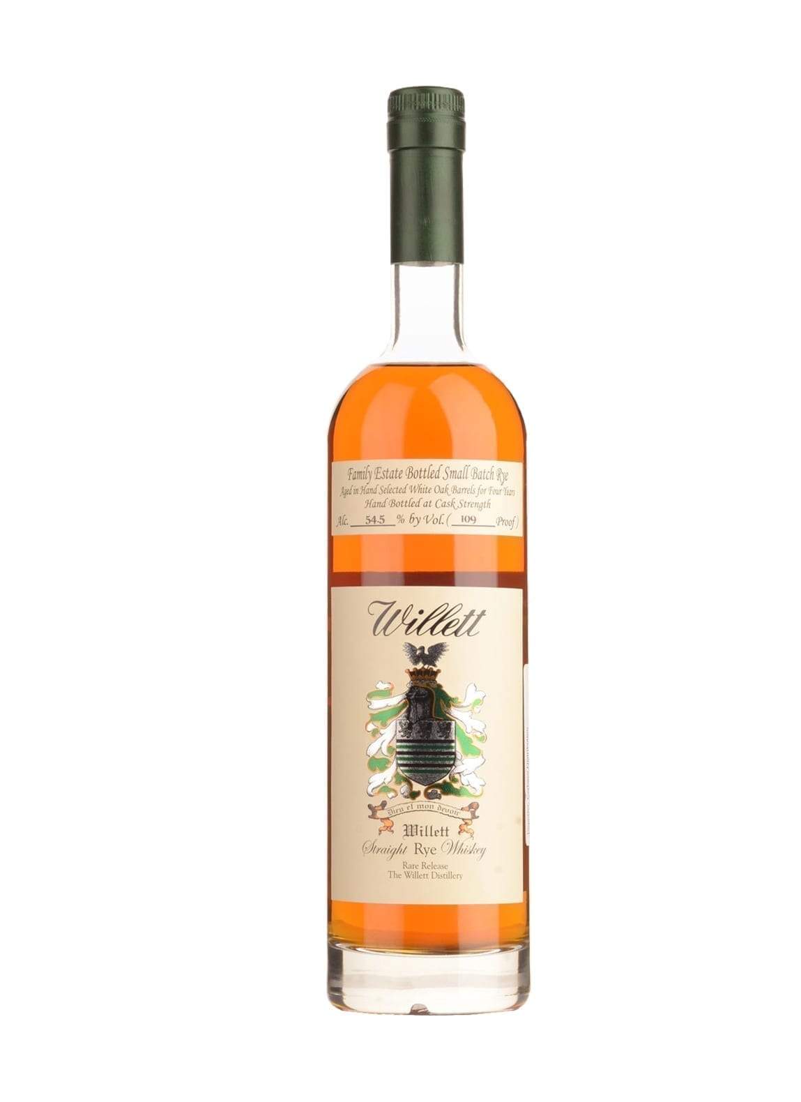 Willett Family Rye Whiskey 4 years Small Batch 54.5% 750ml