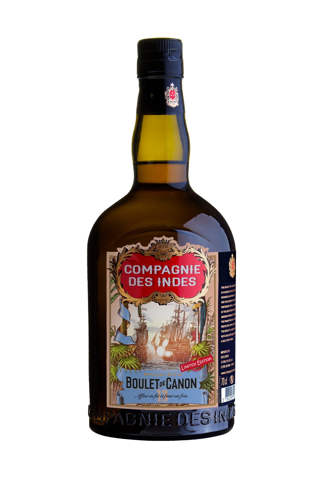 Compagnie des Indes Boulet de Canon No.13 Rum 46% 700ml - Rum > Traditional - Liquor Wine Cave