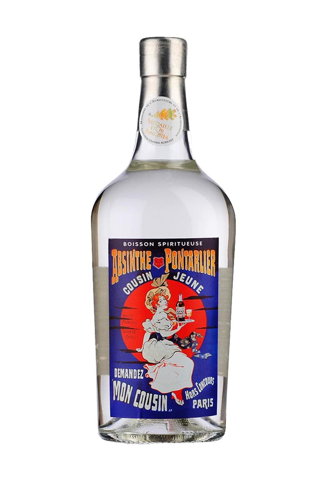 Distillerie Pernot Absinthe Cousin Jeune (Artemisia Absinthium & green anise) 65% 700ml | Liqueurs | Shop online at Spirits of France