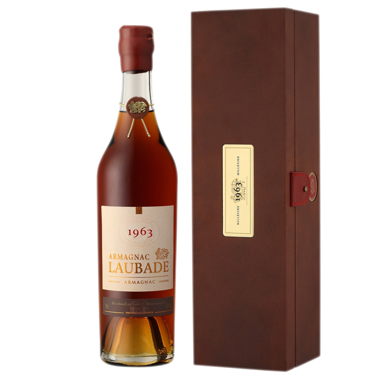 Chateau de Laubade Vintage 1963 Bas Armagnac 40% 500ML Bottle - Limited Stock at Liquor Wine Cave