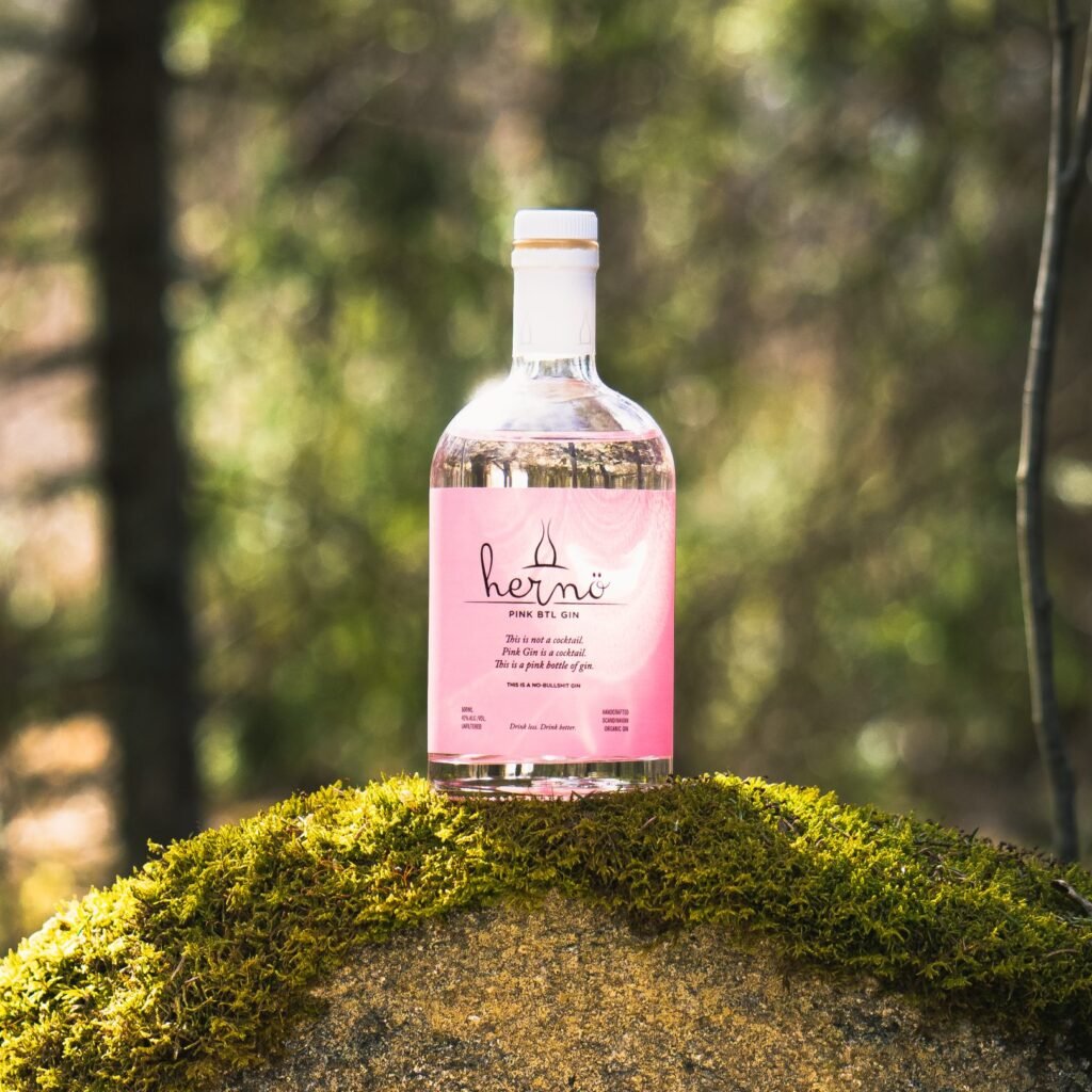 Hernö Pink BTL Gin 500ml - Herno Gin - Liquor Wine Cave