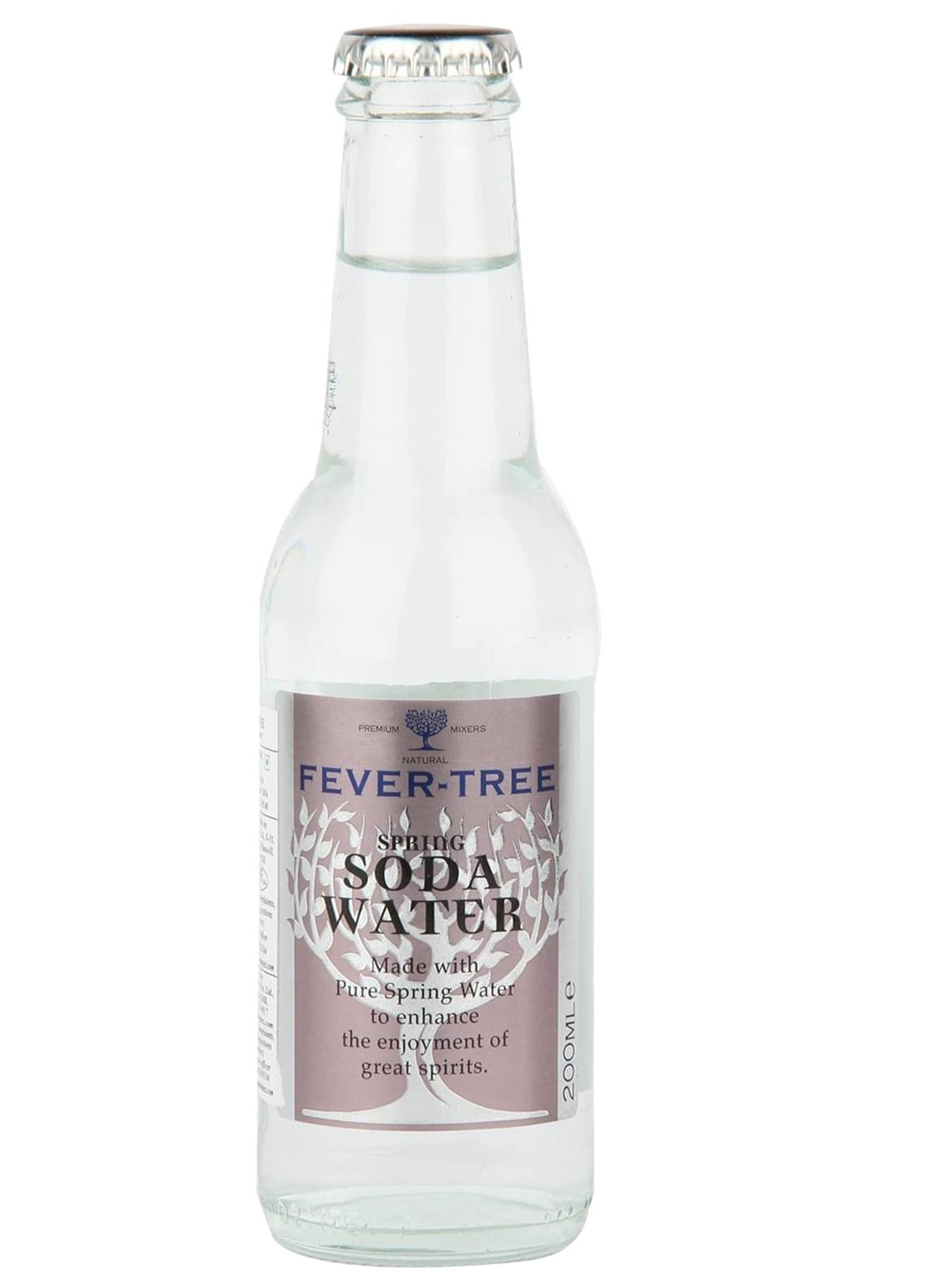 Fever Tree Soda Water 200ml - Soft Drinks & Mixers - Liquor Wine Cave