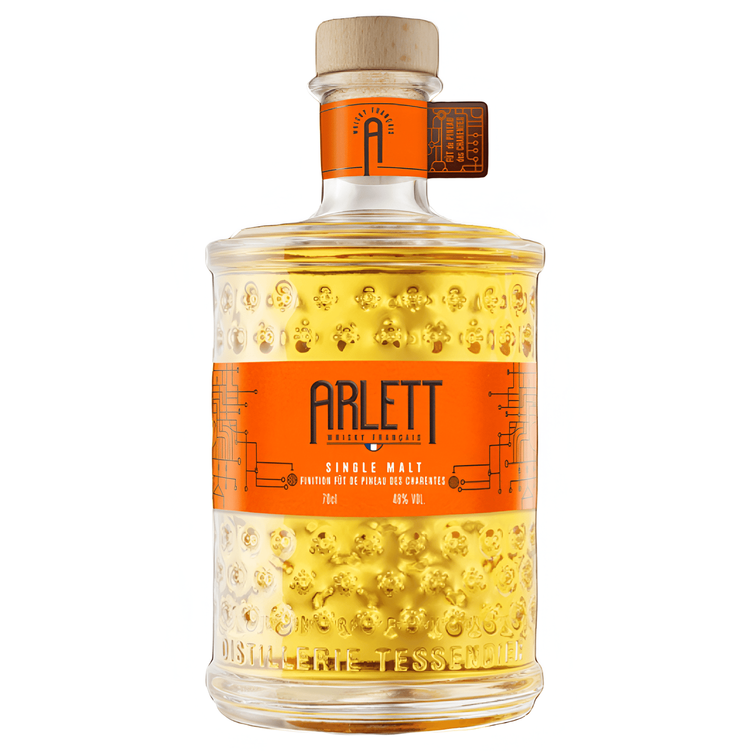 ARLETT Single Malt Whisky Pineau des Charentes Finish 48% 700ML - Whisky - Liquor Wine Cave