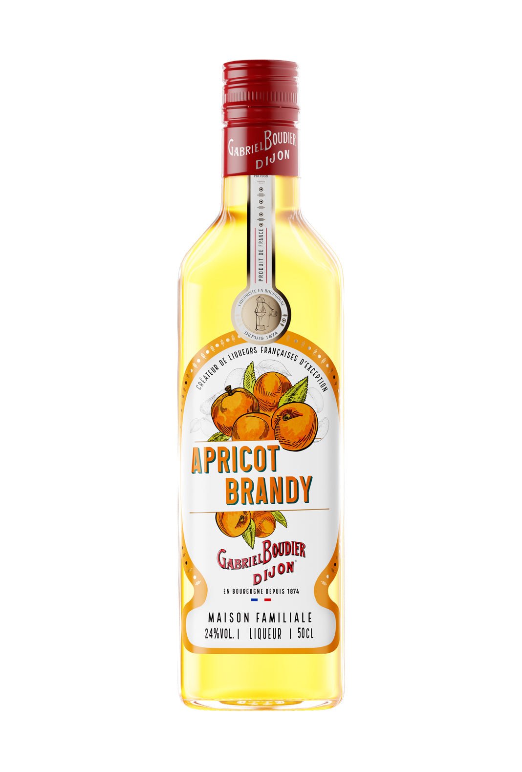 Gabriel Boudier Apricot Brandy Liqueur 24% 500ml - Liqueurs - Liquor Wine Cave