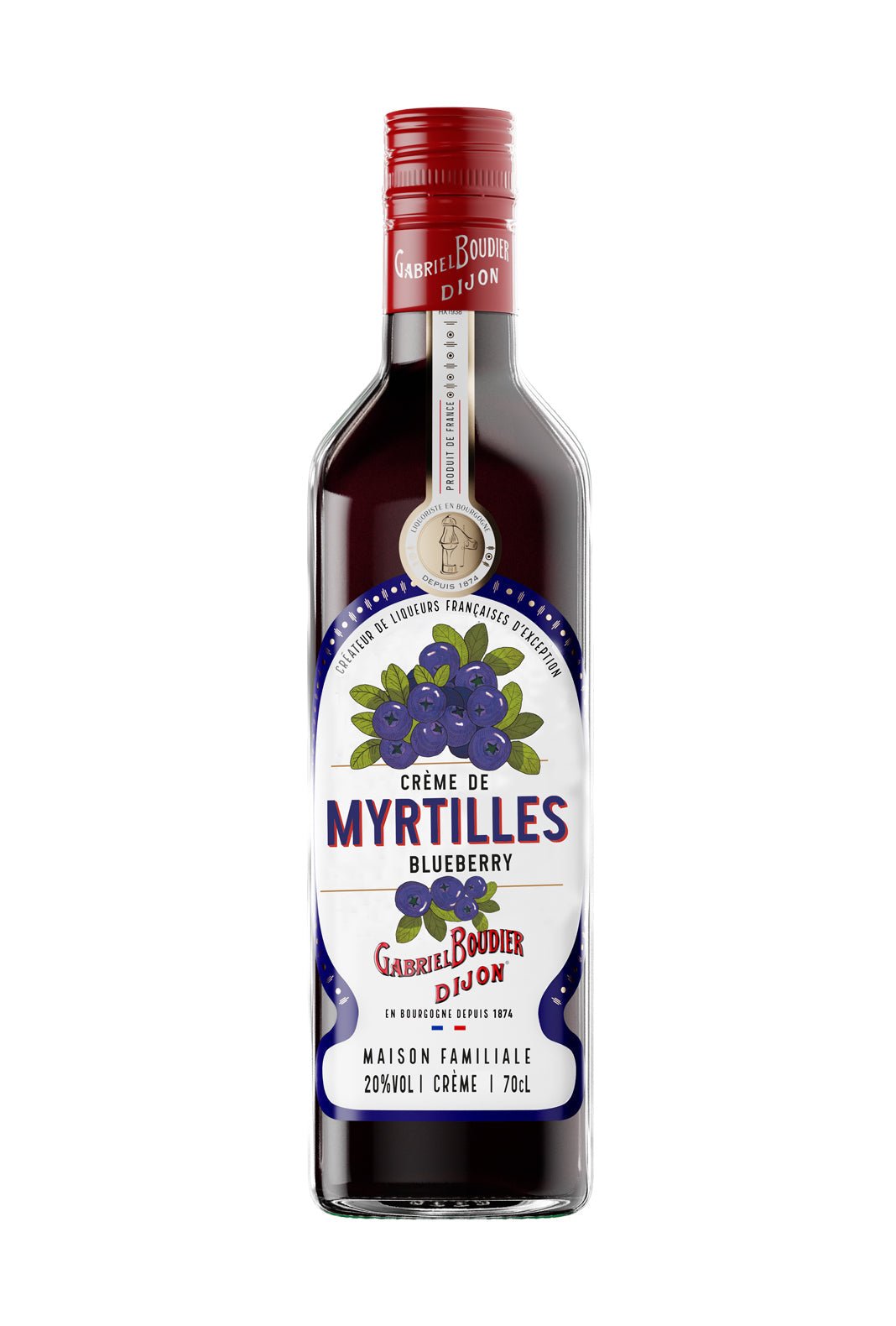 Gabriel Boudier Liqueur De Myrtille (Blueberry) 20% 700ml - Liqueurs - Liquor Wine Cave