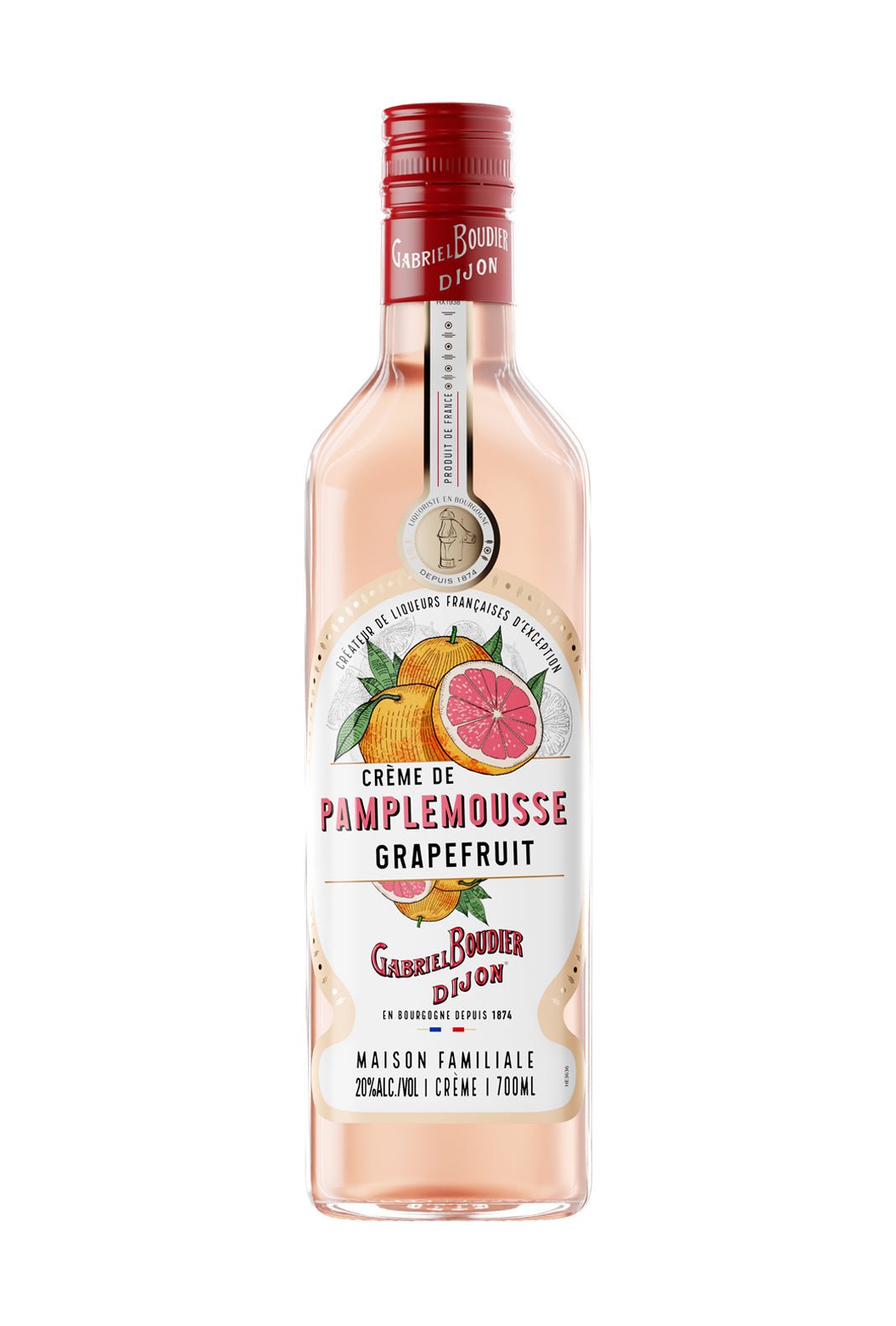 Gabriel Boudier Creme De Pamplemousse (Grapefruit) Liqueur 15% 700ml - Liqueurs - Liquor Wine Cave