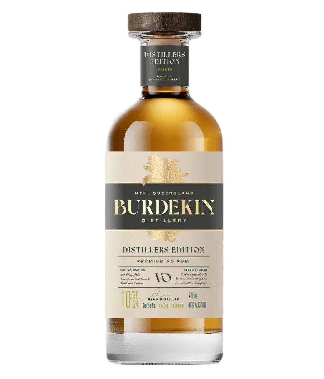 Burdekin Distillers Edition Premium VO Rum 48% 700ml - rum - Liquor Wine Cave
