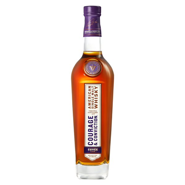 Courage & Conviction Single Malt Whiskey Cuvee Cask - American Whiskey - Liquor Wine Cave