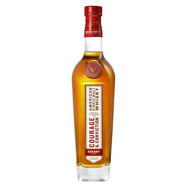 Courage & Conviction Single Malt Whiskey Sherry Cask - American Whiskey - Liquor Wine Cave