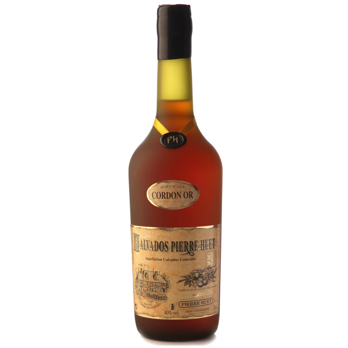 Pierre Huet Calvados Cordon Or 30 years 40% 700ML - Calvados - Liquor Wine Cave