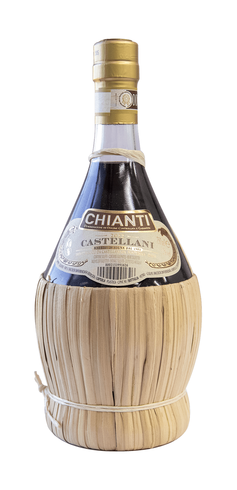 Castellani Chianti Flask 2022 - Wine Italy Red - Liquor Wine Cave