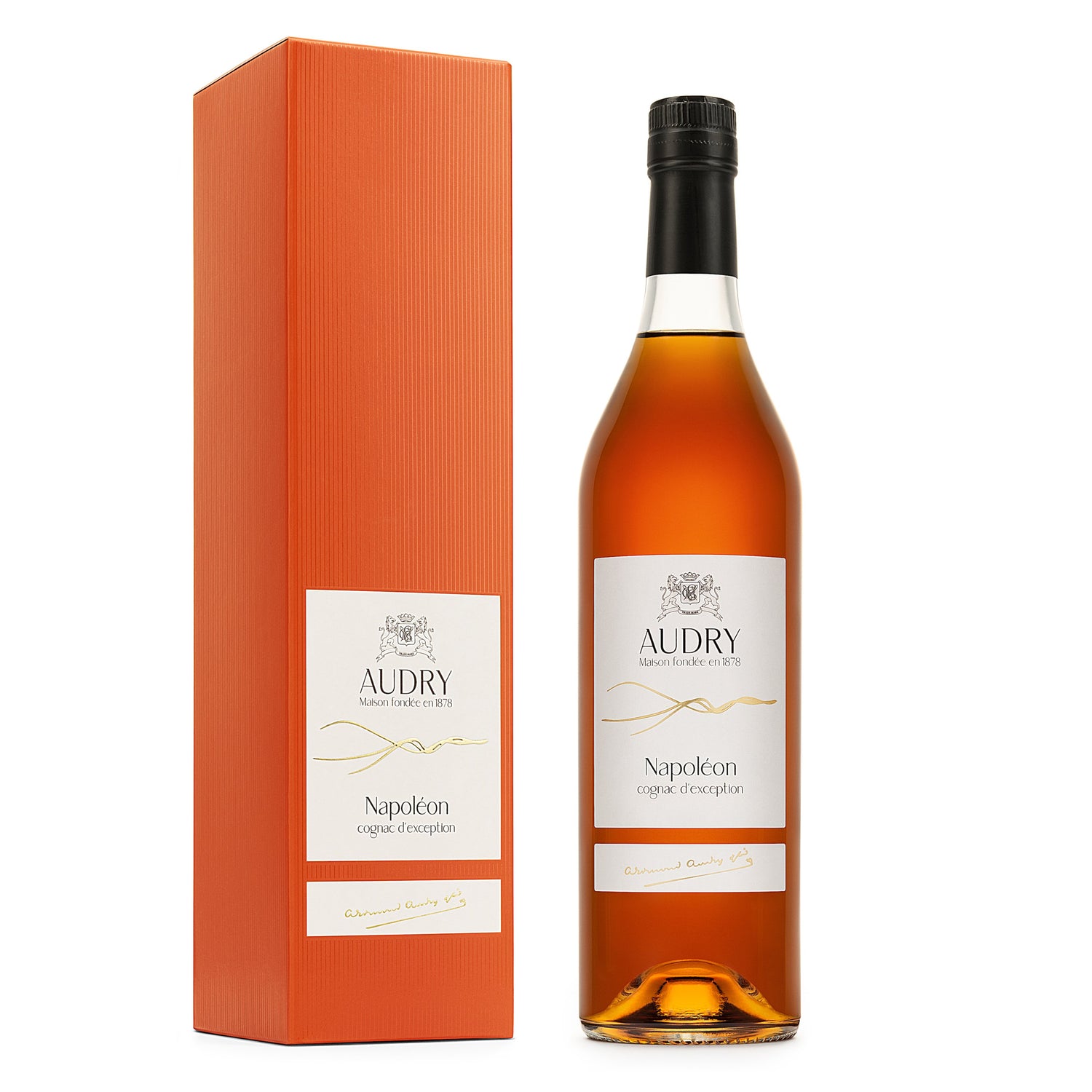 Maison Audry Cognac Fine Champagne NAPOLEON 15y to 18y 40% 700ml - Cognac - Liquor Wine Cave