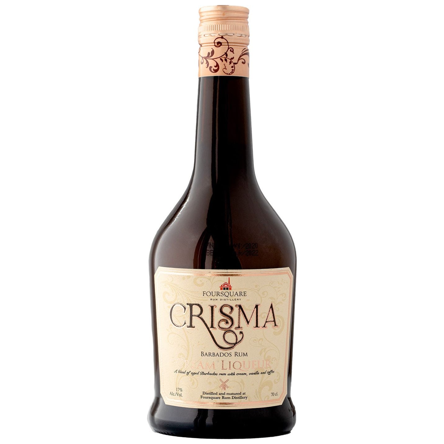 Licor de Crema de Ron Crisma Foursquare