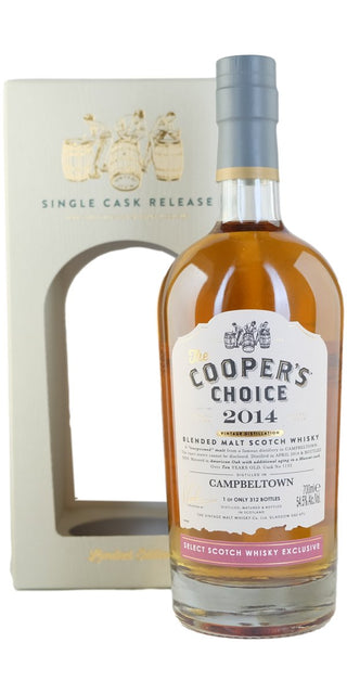 Campbeltown 10 Year Old 2014 SSW exclusive- Cooper's Choice Scotch Whisky 700mL