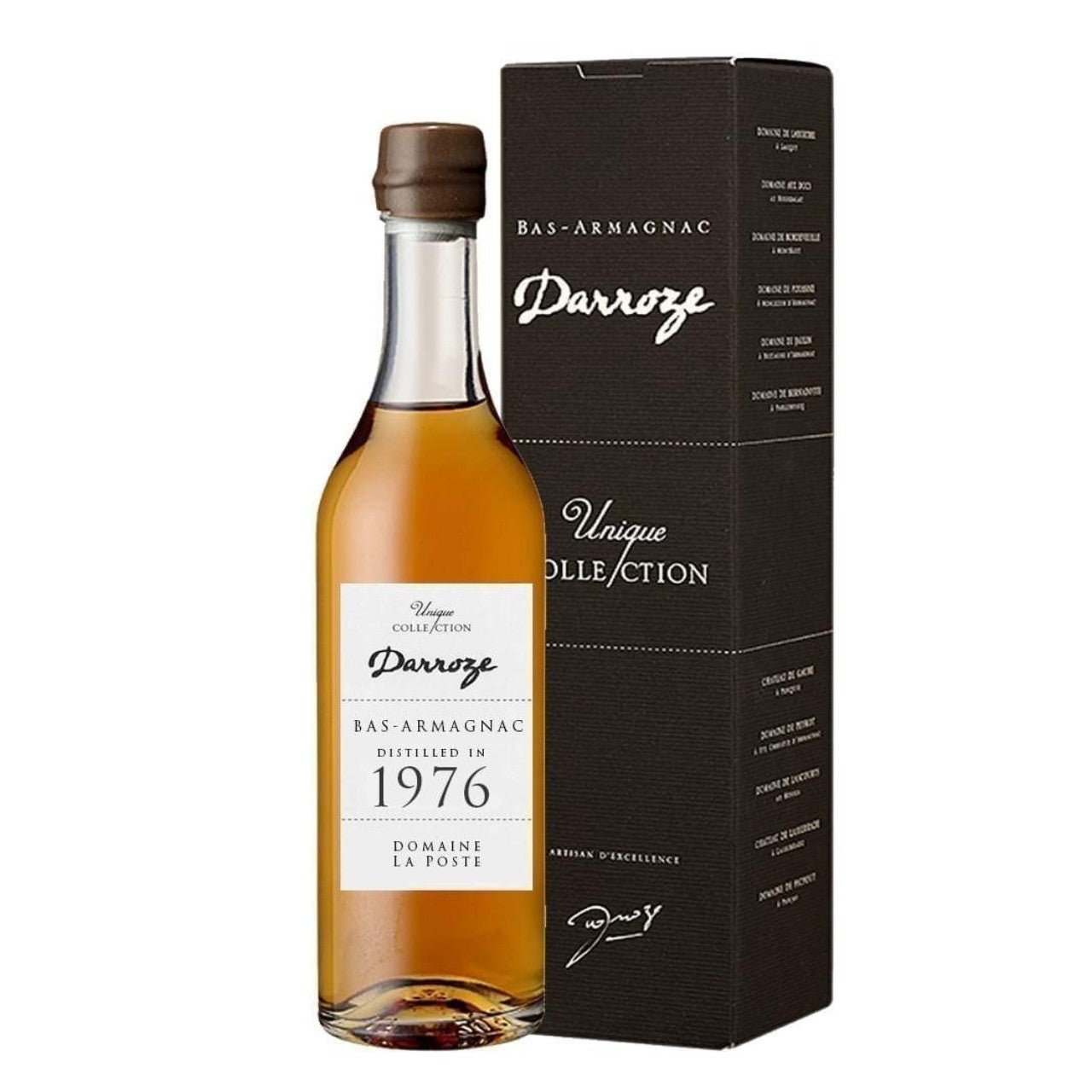 Darroze 1976 La Poste Armagnac 47.3% 200ml - armagnac - Liquor Wine Cave