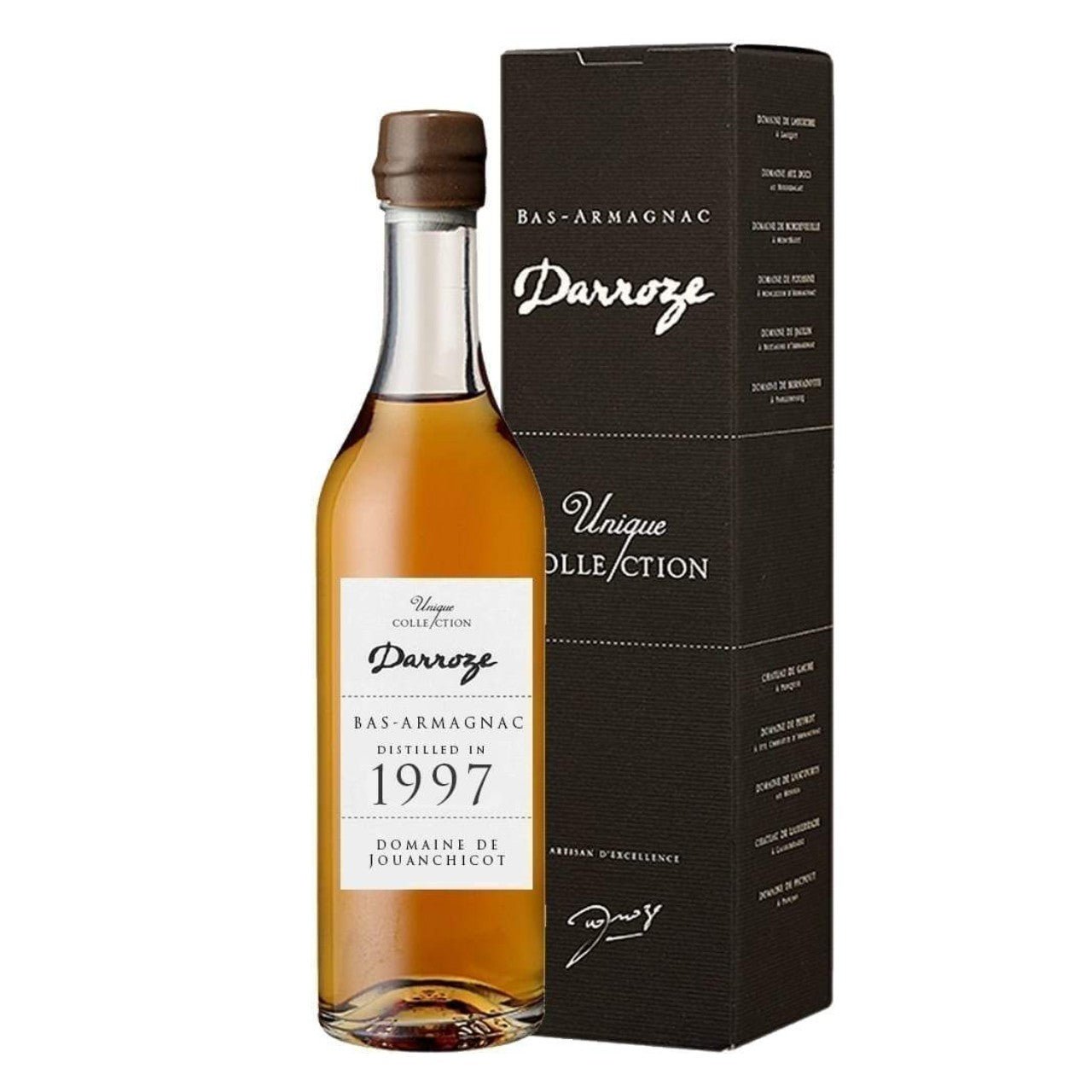 Darroze 1997 Jouanchicot Grand Bas Armagnac 50% 200ml - armagnac - Liquor Wine Cave