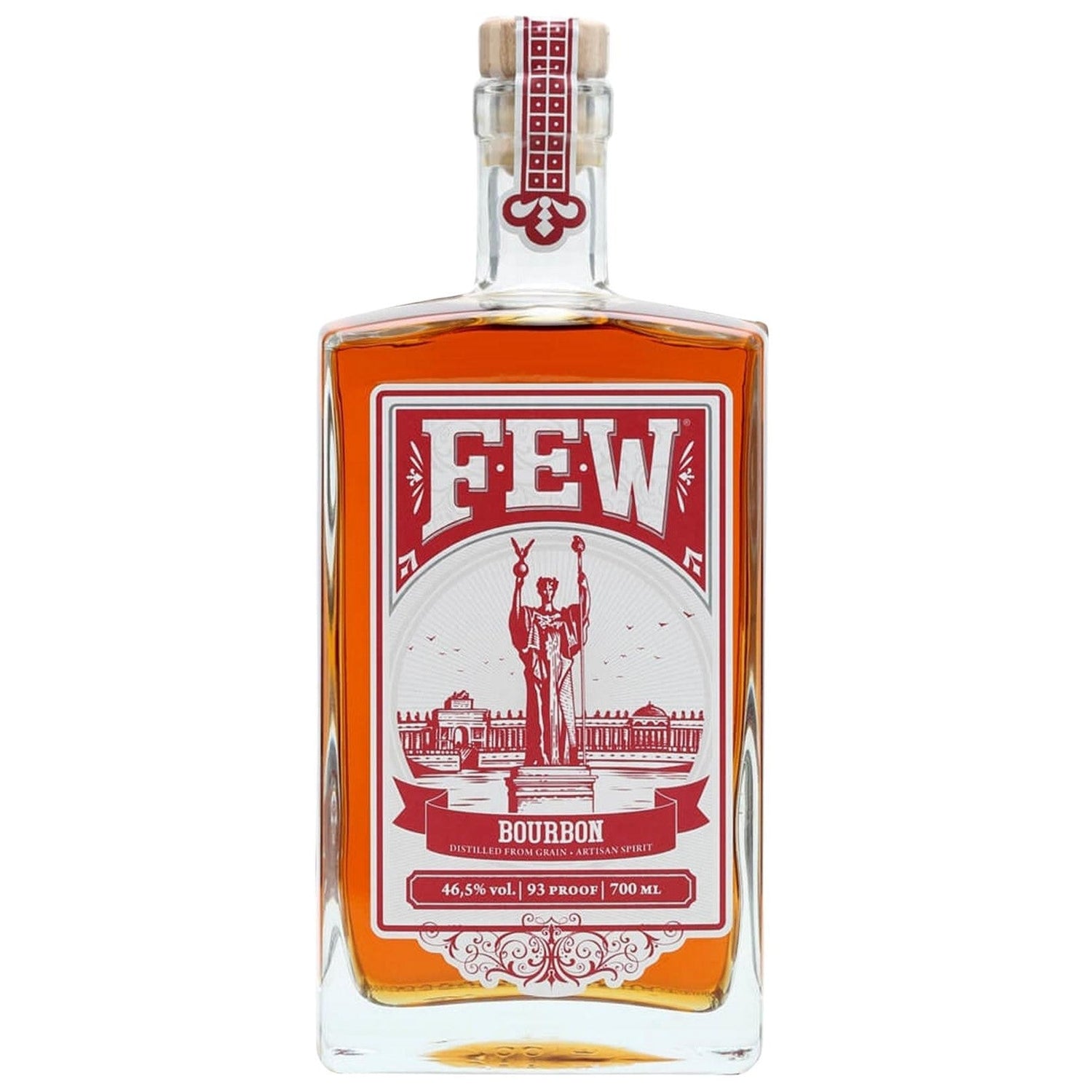 FEW Straight Bourbon Whiskey 46.5% 700ML - Whiskey - Liquor Wine Cave