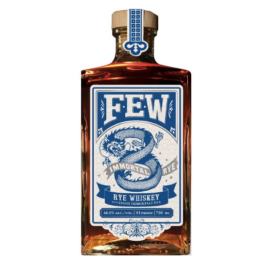 FEW Rye Whiskey with Eight Immortals Tea 46.5% 700ML - Whiskey - Liquor Wine Cave