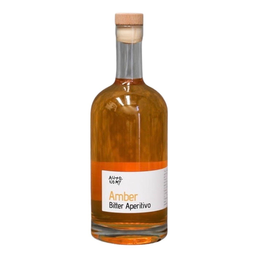 Autonomy Amber Bitter Aperitivo 25% 700ML - Aperitif - Liquor Wine Cave