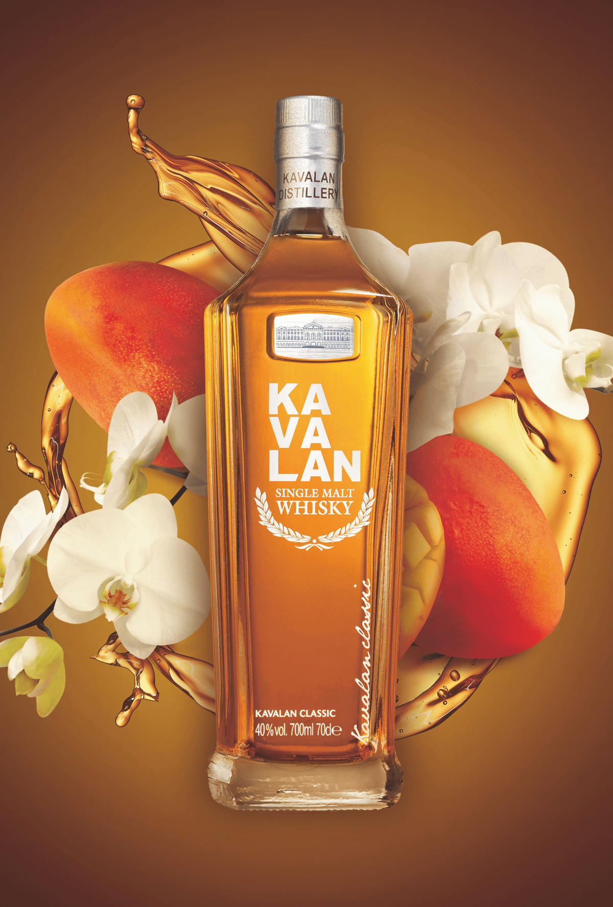 Kavalan Classic Single Malt Taiwanese Whisky 40% 700ml - Whisky - Liquor Wine Cave