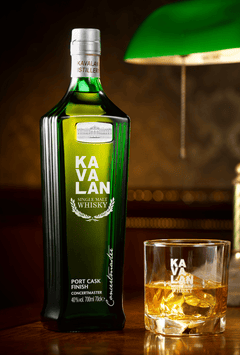 Kavalan Concertmaster Port Cask Finish Single Malt Taiwanese Whisky 40% 700ml - Whisky - Liquor Wine Cave