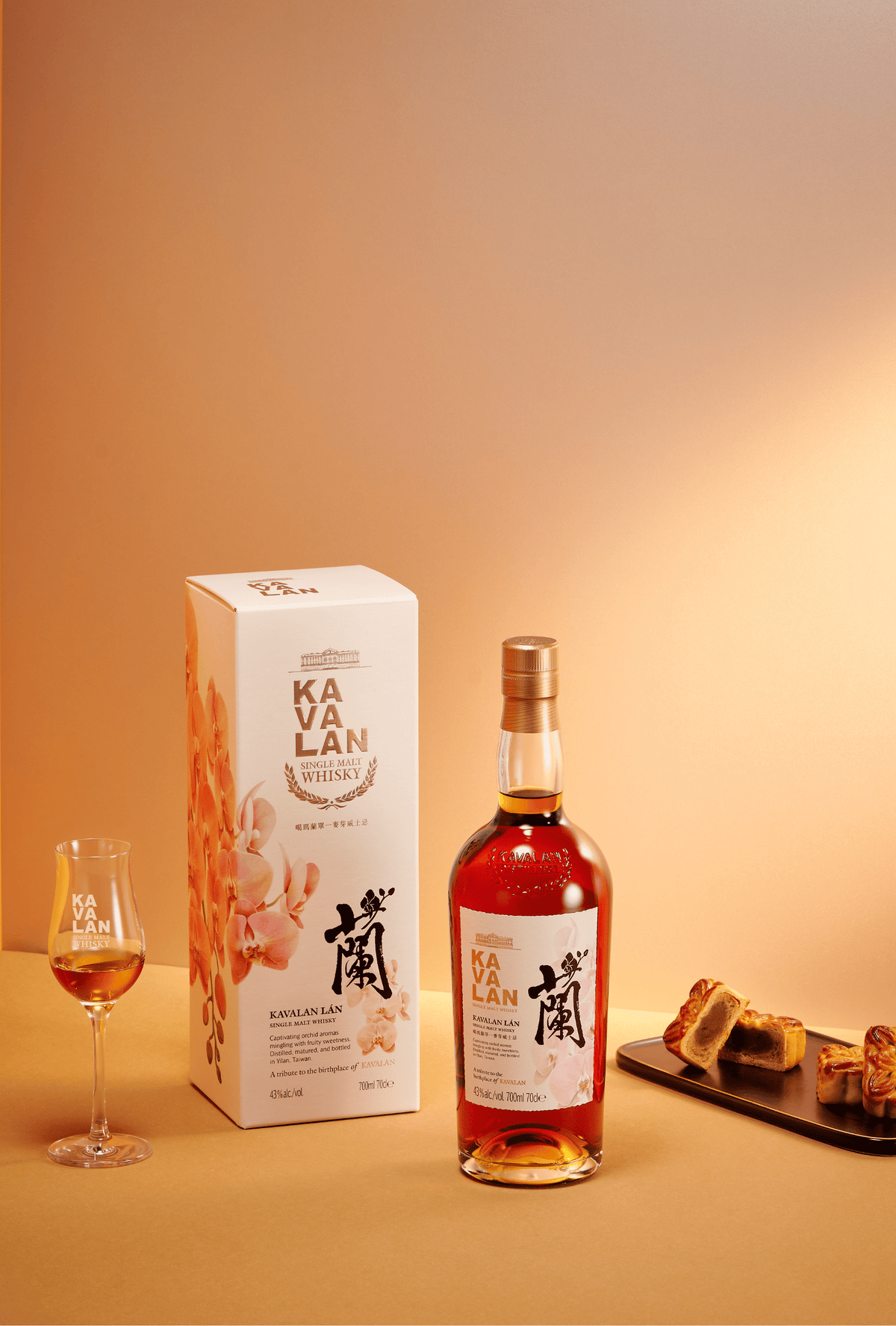 Kavalan LÁN Single Malt Taiwanese Whisky 43% 700ml - Whisky - Liquor Wine Cave