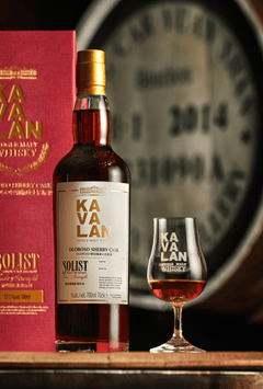 Kavalan Solist Oloroso Sherry Cask Taiwanese Whisky 53.2% 700ml - Whisky - Liquor Wine Cave
