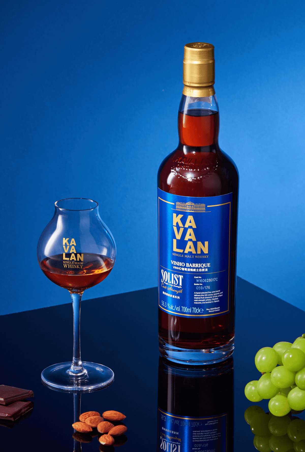 Kavalan Solist Vinho Barrique Taiwanese Whisky 54.8% 700ml - Whisky - Liquor Wine Cave
