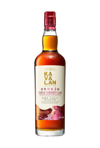 Kavalan Triple Sherry Cask Single Malt Taiwanese Whisky 40% 700ml