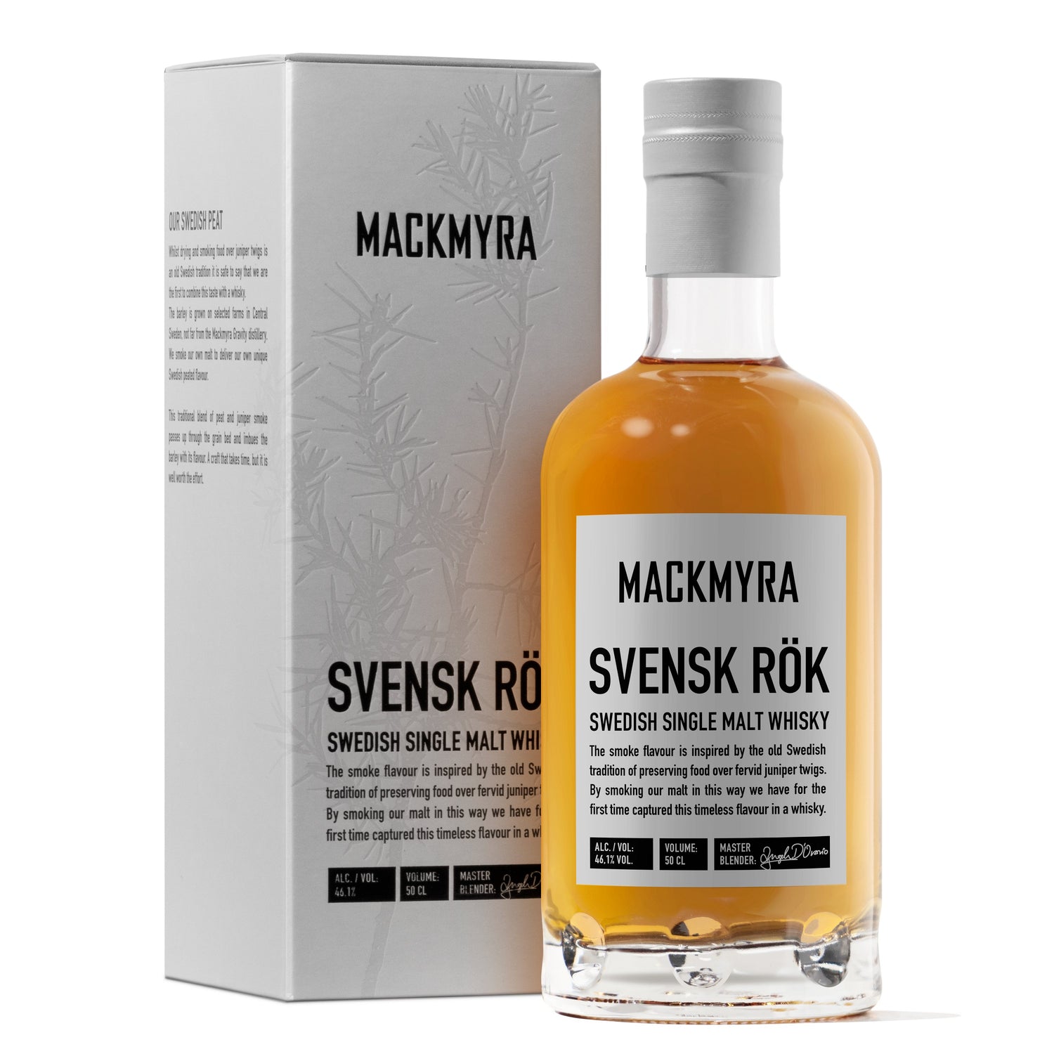 Mackmyra Svensk Rok Swedish Single Malt Whisky 46.1% 500ML - Whisky - Liquor Wine Cave