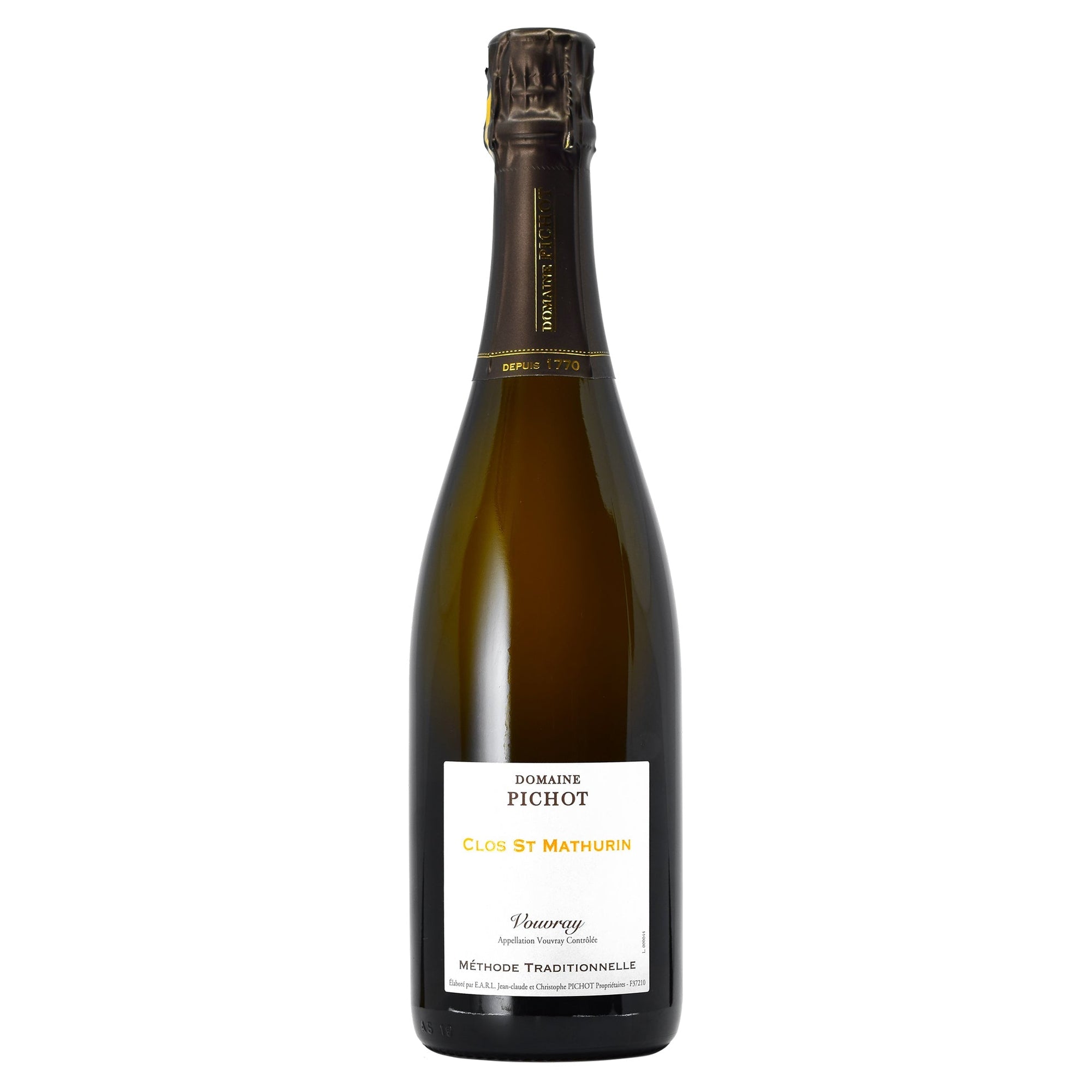 Domaine Pichot Clos Saint Mathurin Brut 2023 - Wine France Sparkling - Liquor Wine Cave
