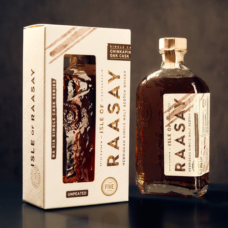 Raasay 'Na Sia' 5YO Virgin - Chinkapin Oak Single Malt Whisky 700mL 61.8% - Scotch Whisky - Liquor Wine Cave