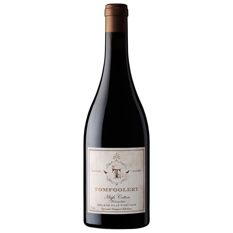 Tomfoolery High Cotton Pinot Noir minimaliste 2022