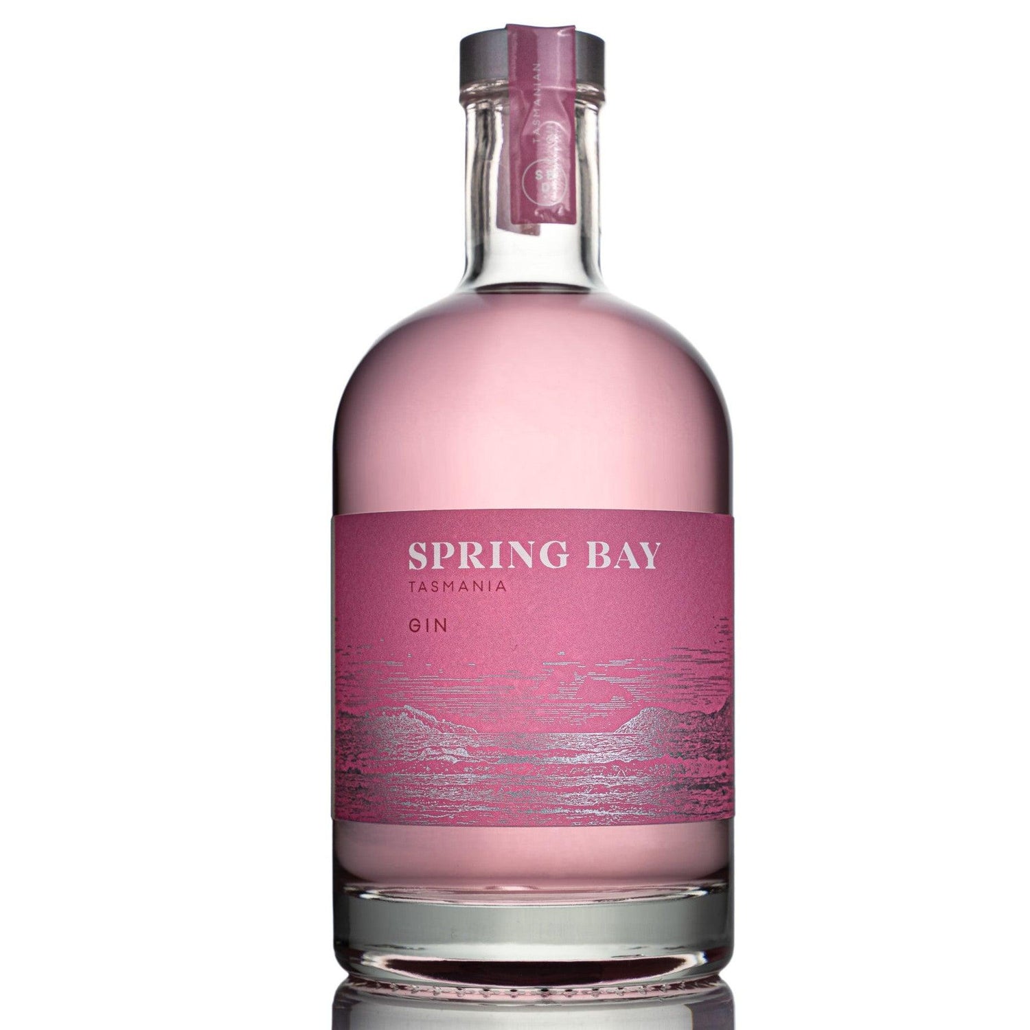 Spring Bay Tasmanian Pink Gin 40% 700ML Bottle - Liquor Wine Cave