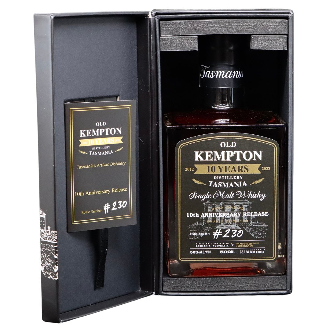 Old Kempton Single Malt 10th Anniversary Whisky - Old Kempton Whisky - Liquor Wine Cave